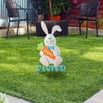 thumbnail image 4 of High - Quality Wooden Easter Bunny Egg Ground Insert Decorations - Create a Festive Yard Atmosphere, 4 of 6