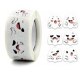 thumbnail image 1 of 10 Pcs Halloween Ghost Emoji Stickers K-128, 1 of 3