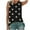 A, variant on QLEICOM Women Sunflower Floral Print Tank Tops Summer Casual Sleeveless Basic Cami Top Slim T Shirts Vest Blouse B XL, US Size 10