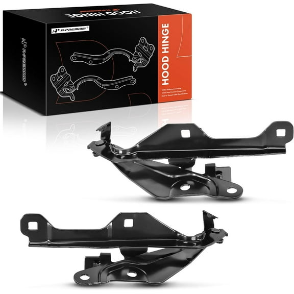 A-Premium Front Driver and Passenger Hood Hinges Compatible with Ford Mustang 2018 2019 2020 2021 2022 2023, Front Left and Right Side, 2-PC Set, Replace# JR3Z16797A, JR3Z16796A