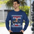 thumbnail image 3 of Christmas Sweatshirt, Squats Funny Gym Christmas Sweatshirt, Muscular Santa Ugly Holiday Sweatshirt, Festive Fitness Xmas Gift for Squatters & Weightlifters, 3 of 5