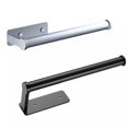 thumbnail image 3 of Toystoory Estante de trapo de cocina sin perforaciones de aluminio espacial estante de almacenamiento de envoltura de plástico estante de papel en rollo Mostrada Plata Toystoory HA027353-01, 3 of 6