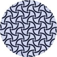 thumbnail image 1 of Ahgly Company Machine Washable Indoor Square Transitional Heavenly Blue Area Rugs, 3' Square, 1 of 7