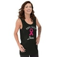 thumbnail image 5 of Hope Faith love Breast Cancer Ribbon Tank Top Tee Shirt Women Brisco Brands S, 5 of 6