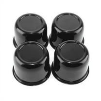 RhinoTuning 79mm/3.11in Hub Push Through Center Caps for 3.11in B 2.28in H Truck SUVs 4pcs