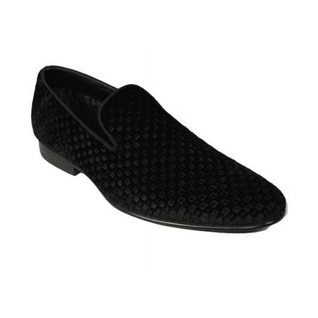 

Men s Shoes Steve Madden Slip On Dress or Casual Velvet Lifted Black