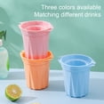 thumbnail image 4 of Moldes para vasos de hielo Bewildely bebida jugo chupito herramienta reutilizable cocina azul, 4 of 6