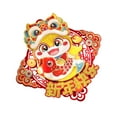 thumbnail image 5 of Tachiuwa Chinese New Year Decorations 2025 Door Stickers Mural Lunar New Year Gifts with Bless Words Window Clings Ornament Snake, 5 of 9