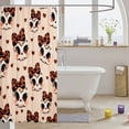 thumbnail image 3 of Manfei Cartoon Halloween Shower Curtain 72Wx72L,Spooky Witch Pattern Bathroom Curtain, 3 of 5