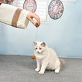 thumbnail image 4 of 2PCS Cat Chew Toy Rattan Ball Bell Pet Play Toy Cat Interactive Toy for Kitten, 4 of 10