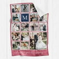 thumbnail image 5 of Personalized Gifts for Mom Dad, Custom Throw Blankets with Photos, Customized Gifts for Women Men Family Friend Girlfriend on Birthday Christmas Mothers Fathers Day Valentines Day, 5 of 6