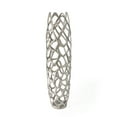 thumbnail image 1 of Adler 30" Silver Metal Floor Vase, Large, 1 of 4