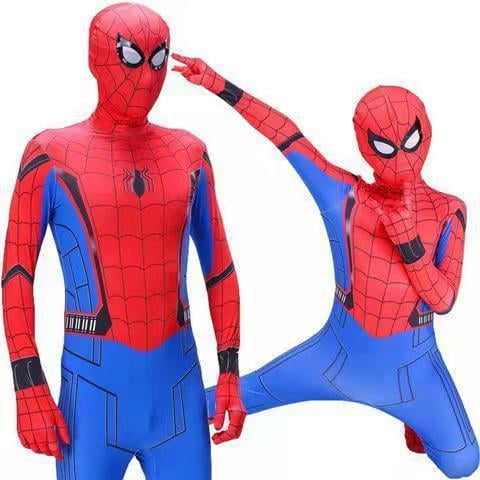 Disfraz de Spiderman Miles Morales para niños, mono Zentai de superhéroe de Anime para Halloween Fivean unisex