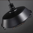 thumbnail image 5 of Fiudx Lámpara Colgante Industrial con Pantalla de Metal Vintage, Compatible con Bombillas Led/Edison, Fácil Instalación, Ideal para Dormitorio, Pasillo y Restaurante, Portalámparas E27, Diámetro de 2, 5 of 5
