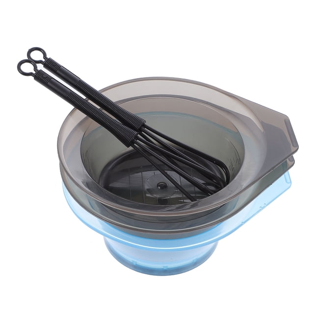 Miangastore 1 Set Hair Colour Mixing Bowl Plastic for Home Hair Coloring