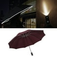 thumbnail image 2 of Wovilon Beach Umbrella Umbrellas For Rain Windproof Automatic Umbrella Reverse Folding Business Umbrella With Reflective Strips, 2 of 4
