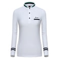 thumbnail image 1 of Womens Golf Shirt Golf Apperal for Women Long Sleeved Golf T-shirt Korean Golf Tops Ladies Golf Clothing Golf Wear, 1 of 6