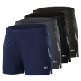 thumbnail image 2 of Pantalones cortos de entrenamiento de gimnasio para hombre Pantalones cortos de entrenamiento de cul Arsuxeo Bermudas, 2 of 7
