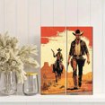 thumbnail image 2 of Wild West Cowboy Canvas Prints/Wall Art，Suitable for Living Room， Bedroom， Office， Dining Room， and Bar Decoration., 2 of 8