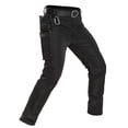 thumbnail image 3 of LEKWK Work Pants for Men Lightweight Quick Dry Baggy Cargo Pants Elastic Drawstring Waist Lounge Athletic Pants with Pockets Spring Summer Hiking Gym Sports Outfits, 3 of 8