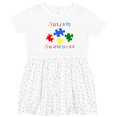 thumbnail image 3 of Inktastic Autism Awareness-puzzle Girls Toddler Dress, 3 of 5