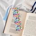 thumbnail image 4 of Kdxio Colorful Butterflies Print Metal Tassel Bookmarks,Perfect Gift for Art Lovers and Bookworms Metal Bookmarks for Women, 4 of 8