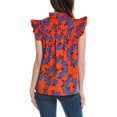 thumbnail image 2 of tyler böe womens  Eloise Linen-Blend Top, s, Red, 2 of 2