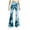 Blue, variant on Flare Yoga Pants for Women Seamless High Waist Sports Leggings Casual Tie Dye Running Jogger Pant Bell Bottom Yoga Pants My orders