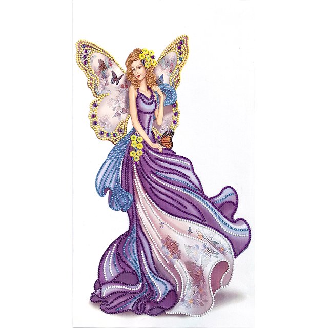 Cuadros Decorativos 5D Diy diamante pintura Ángel mujeres forma especial taladro parcial arte (Y053) Wdftyju embutido en tela
