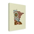 thumbnail image 2 of Trademark Fine Art 'Minnesota State Map' Canvas Art by Lanre Adefioye, 2 of 3