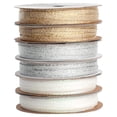thumbnail image 4 of Offray Ribbon, Silver 1/8 inch Galena Metallic Ribbon, 5 yards, 4 of 8