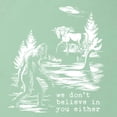 thumbnail image 6 of Wild Bobby We Don't Believe Either Bigfoot Unicorns Women Racerback Tank Top, 6 of 6