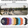 thumbnail image 7 of KOMI Band Compatible with Google Pixel Watch 3 41mm/Pixel Watch 2/1, Soft Silicone Sport Watch Bands Replacement Watch Strap Bracelet for Google Pixel Watch Smartwatch Accessories, 7 of 7