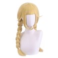 thumbnail image 2 of Peluca larga para cosplay, rubia, trenzada, sintética, 65 cm, resistente al calor, 2 of 3