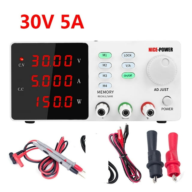 KA3005D Alimentation CC Programmable Numérique Réglable de Précision, Interrupteur de Laboratoire, Alimentation de Laboratoire 30V 5A 10A 60V