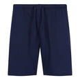 thumbnail image 3 of hajo Pijama corto para hombre - Klima-Light, pijama, shorty, mezcla de algodón Azul L (Large), 3 of 5