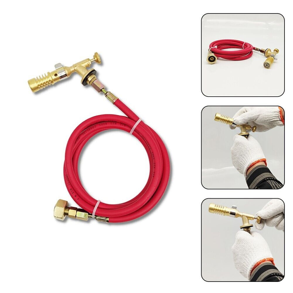 Welding Torch Propane Torch Tube 420g 63inch Copper+Rubber Flamethrower