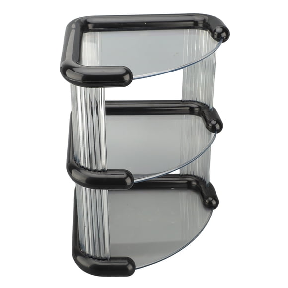 Corner Stand, 3 Tier Shelf Rack, Open Storage Shelves, Countertop Organizer for Bathroom Kitchen Office, Simple Style Design, Multi Tier Kitchen Countertop Space, Comfortable