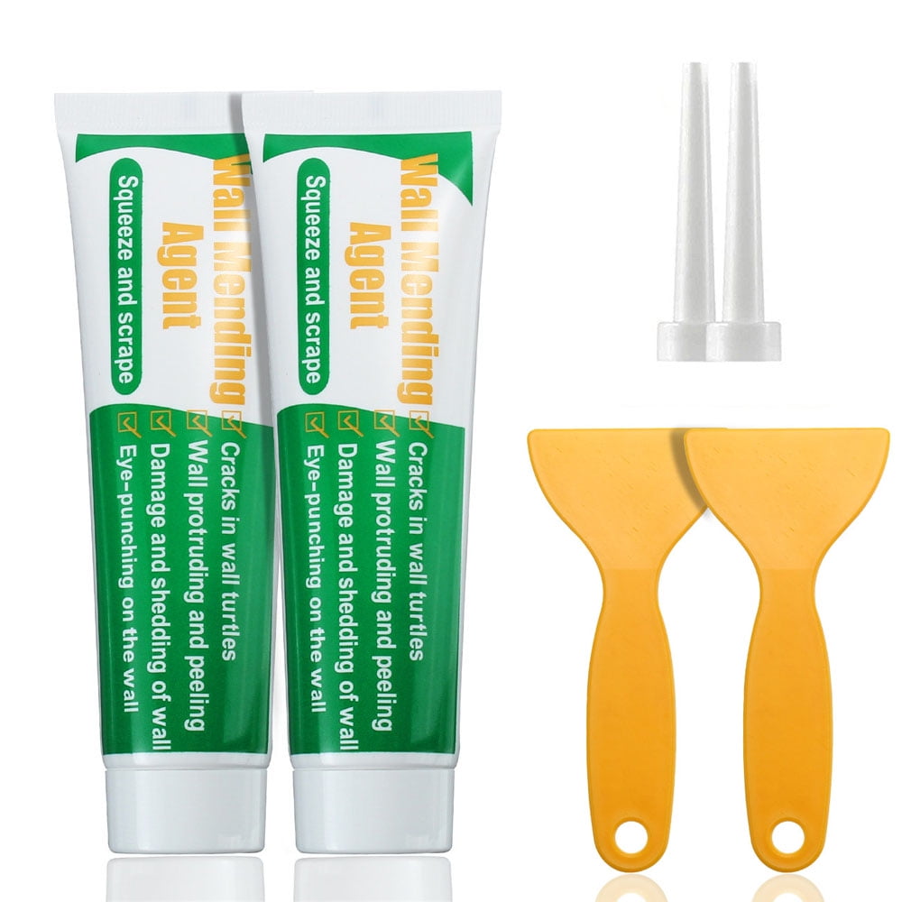 GOCHANGE 2 Pcs Wall Mending Agent Wall Repair Kit with 2 Drywall Repair