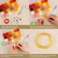 thumbnail image 4 of Kit de fabricación de pulseras con perlas de vidrio XSEINO, alrededor de 7200 piezas, 6 mm, 4 of 6