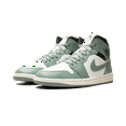 thumbnail image 2 of Jordan WOMENS AIR JORDAN 1 MID Womens "JADE SMOKE" BQ6472 130 BQ6472 130 from Stadium Goods, 2 of 8