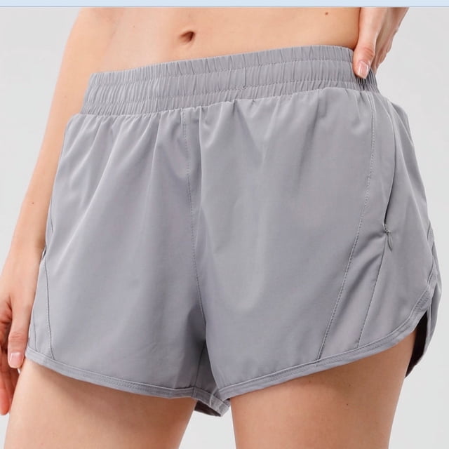 Women Seamless Yoga Shorts Workout High Waisted Butt Contour Tummy Control