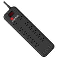 thumbnail image 2 of Supresor de Picos Smartbitt 3600 Joules 5 USB 12 Contactos SBSS-B12-5U negro, 2 of 5