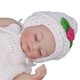 thumbnail image 2 of Newborn Baby Doll 10 Inch Silicone Cute Lifelike Infant Doll with Knitted Clothes Birthday GiftEyes Closed Girl Doll, 2 of 4
