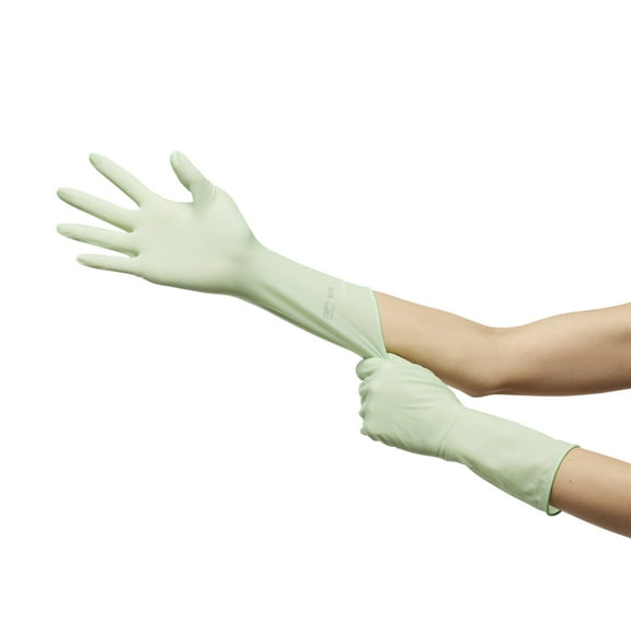 GAMMEX Non-Latex PI Green Polyisoprene Surgical Glove Standard Cuff Length SIZE 6.5 50 per Box