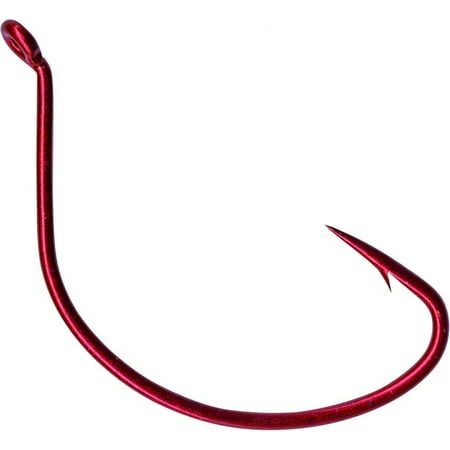 UPC 023534361881 - Mustad Croaker Fishing Hook - Size: 3/0 (Red