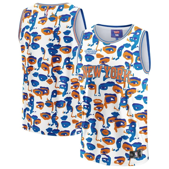 Unisex NBA & KidSuper Studios by Fanatics White New York Knicks Hometown Jersey