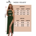 thumbnail image 5 of Edolynsa Women Halter Neck Knit Maxi Dress Backless Hollow Out Swimwear Coverup Crochet Sleeveless Long Beachwear Resort Wear, 5 of 6