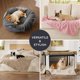 thumbnail image 4 of Manta para perros, lavable, suave y esponjosa, de forro polar coral, rosa, 4 of 8