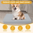 thumbnail image 3 of CUITING Dog Bed Cover Oxford Cloth Dog Bed Protector Cover Waterproof Dog Bed Protector Removable Dog Bed Replacement Cover with Zipper for Indoor Outdoor, 3 of 11